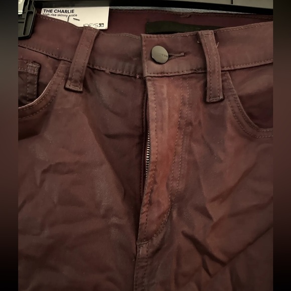 Joe's Jeans Women's Vineyard The Charlie Coated High Waist Ankle Skinny Jeans - Picture 7 of 14